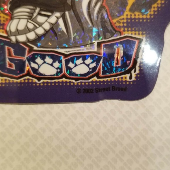 '02 Street Breed prism vending mach. sticker "It's All Good" - Picture 4 of 6